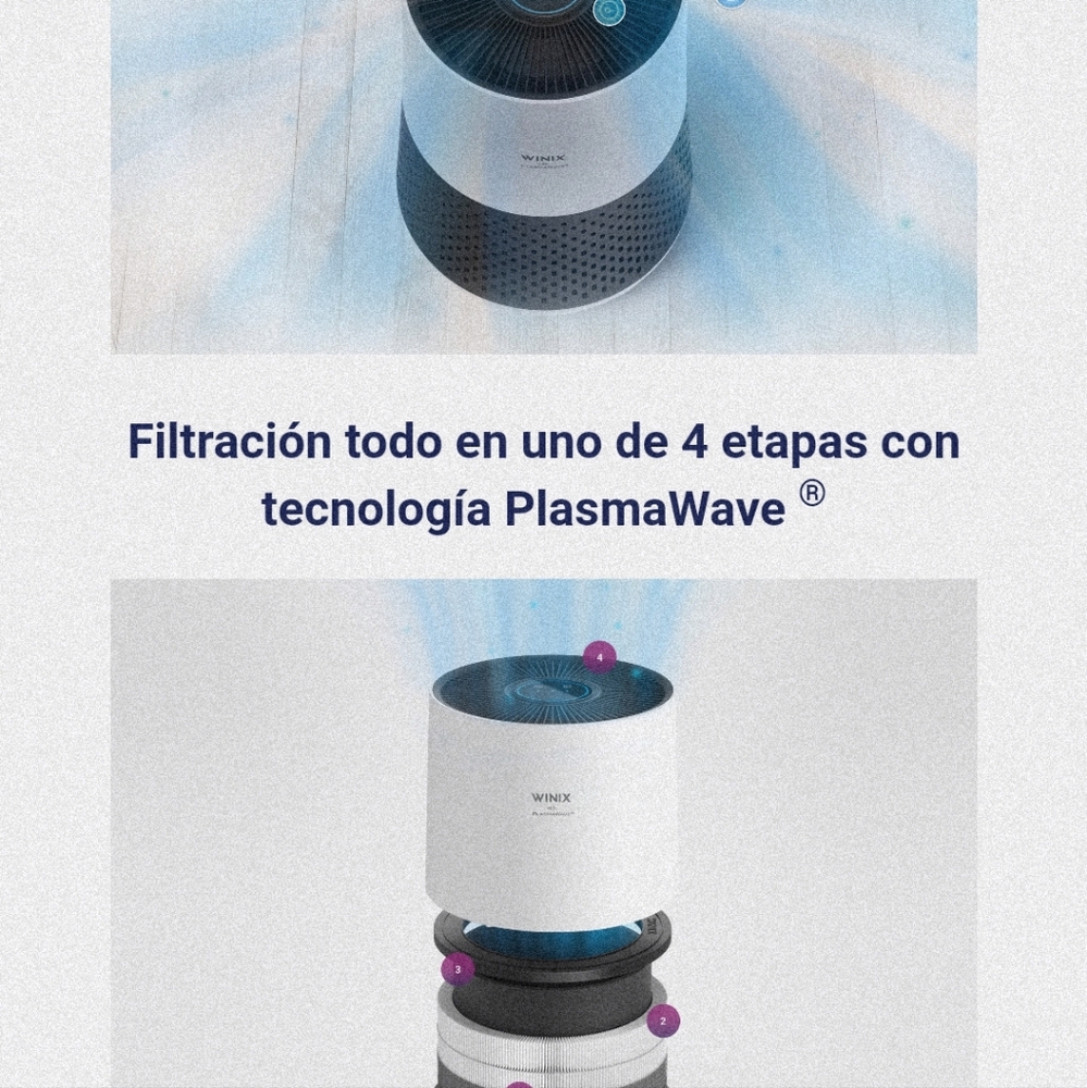 Air purifier (without the filter,but can be buy at homedepot or internet)